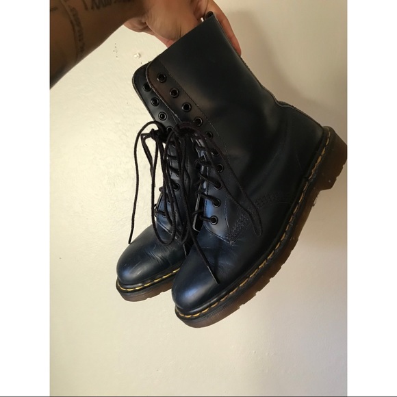Dr Martens 46 10 Eye Combat Boots 